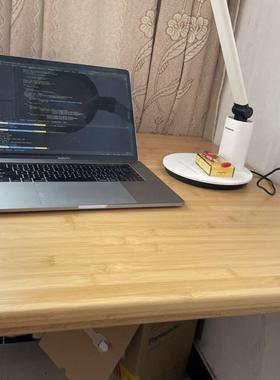 楠竹木板桌面板学习课桌电脑书桌板实木板材定制竹子长方形一字板