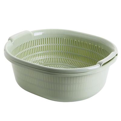 塑料双层洗菜篮沥水多功能圆形