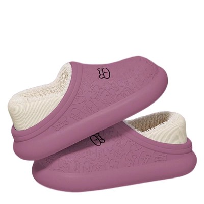 孕妇专用防水防滑棉拖鞋女士冬季