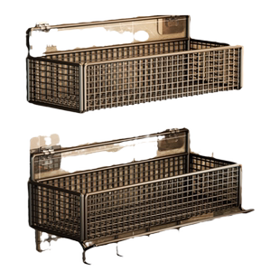 卫生间置物架免打孔壁挂墙上浴室架子洗澡洗手间厕所洗漱台收纳架