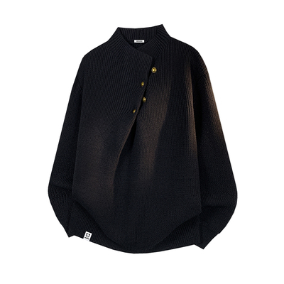 HiPanda秋冬季美式宽松毛衣男士