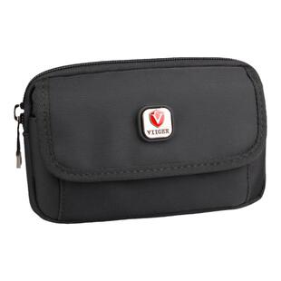 手机腰包男款工地干活 穿皮带横款 多功能零钱帆布苹果6.5/6.7寸