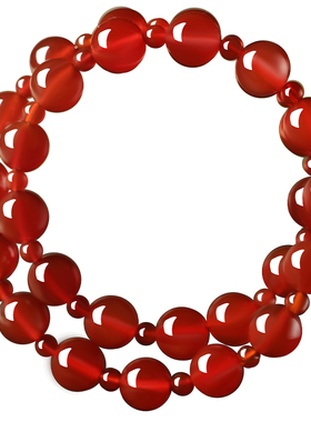 官方优选宫廷御用级红玛瑙手串