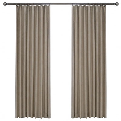 贵品羊绒质感全遮光柯桥定制窗帘