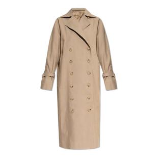 TOTEME 春秋女士时尚经典双排扣中长款风衣银泰百货 301574