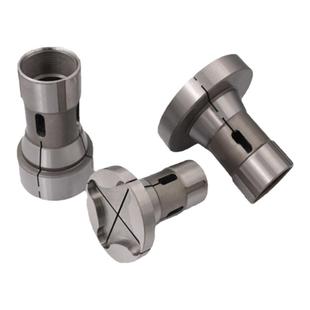 弹簧钢毛坯夹头36#46#52#0640型热处理筒夹胚半成品夹具非标可定