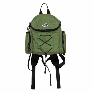 日系ins纯色高颜值户外小背包 大学生百搭轻便双肩包徒步登山包女