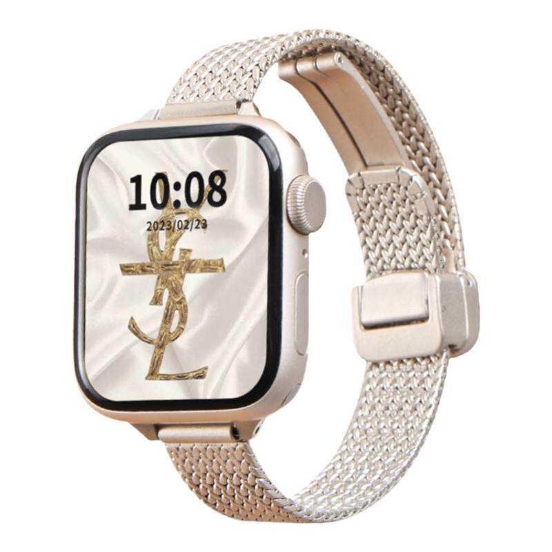 适用于iwatchs10/11麦穗磁吸表带