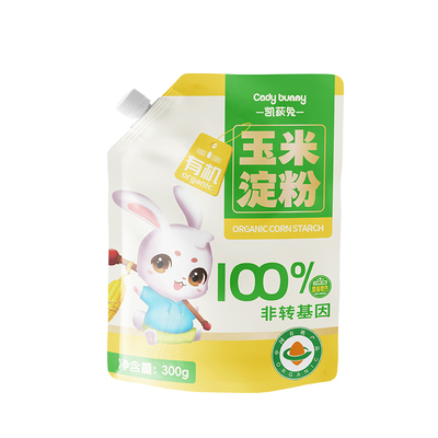 凯荻兔有机玉米淀粉送辅食教程