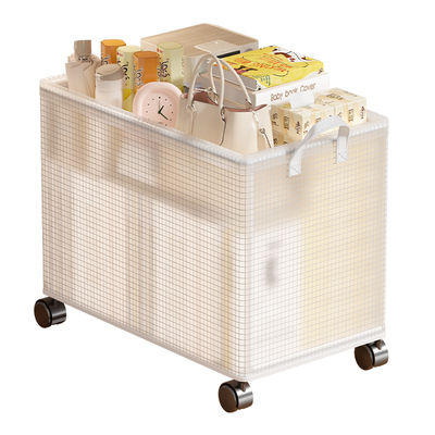 【桌下收纳好物！】小推车置物架