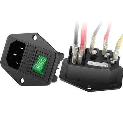 保险丝带耳朵电源插座