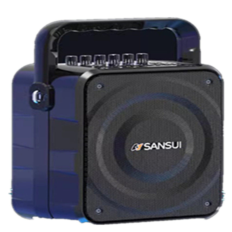 批发山水U16音响话筒优先单曲循环播放键录音重低音手提蓝牙连接7