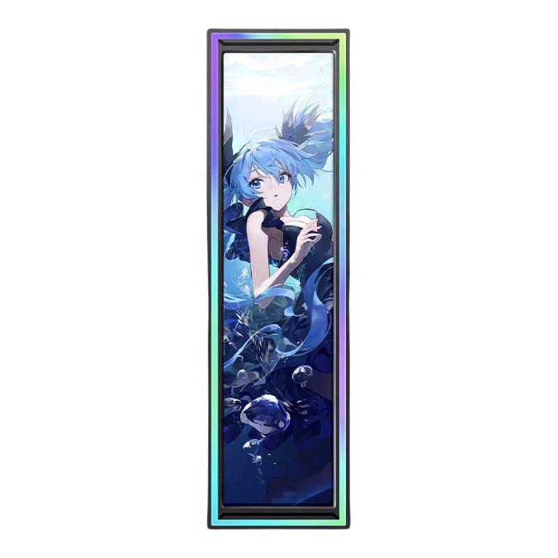 极讯万图机箱副屏9.2寸ARGB