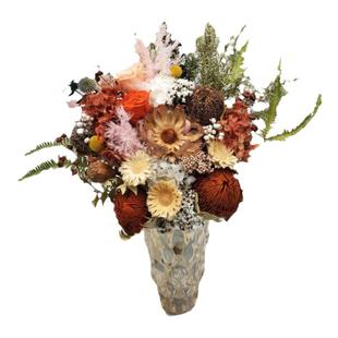 南非进口天然干花大花束永生花真花手捧花班克木北欧客厅软装装饰