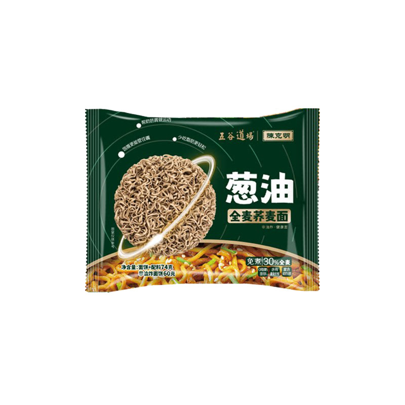 五谷道场葱油荞麦面免煮方便面