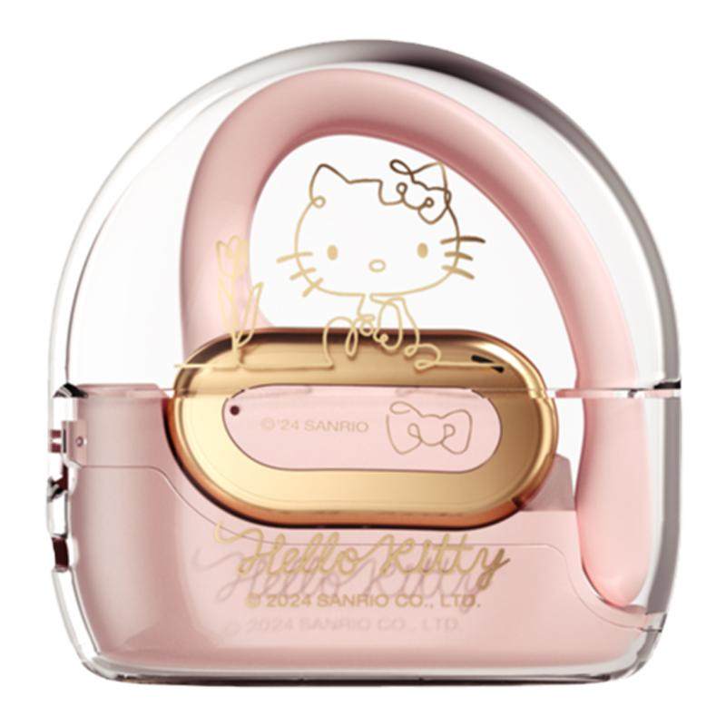 HelloKitty凯蒂猫开放挂耳式蓝牙耳机高颜值新款送女生可爱粉礼物