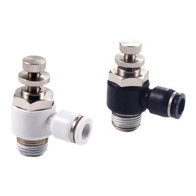 气缸节流阀气动SL调速接头