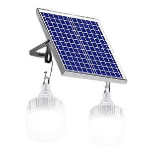 太阳能光伏板户外发电超亮室内照明灯家用充电灯泡长续航一体路灯