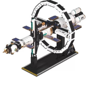 2025新款电动航天积木适用于乐高男孩生日礼物高难度大型拼装玩具