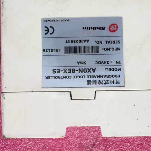询价-士林PLC扩展模块，型号AX0N-8EX-ES，输入24VD