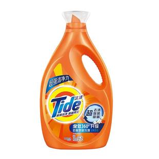 汰渍全效洗衣液3千克瓶装去油去污除菌除螨留香家庭实惠装正品