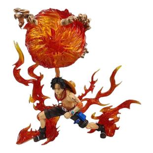 GK手办海贼王系列优质PT炎帝火拳艾斯动漫模型手办摆件生日礼物