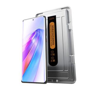 适用荣耀x40钢化膜全屏覆盖防摔高清曲面玻璃屏保HonorX40手机膜抗蓝光防指纹水凝膜保护防爆x40贴膜神器新款