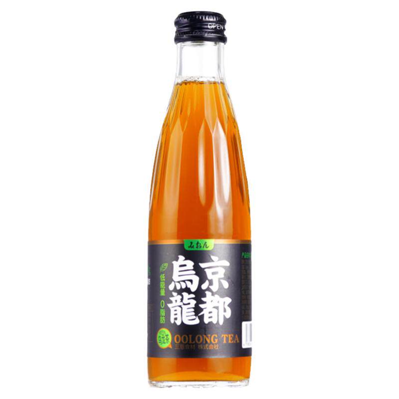 三恩京都乌龙柚子味茶饮料240ml*15瓶高颜值酒店民宿整箱