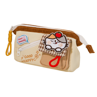 大宿小舍防水蓝牙耳机收纳包大容量充电宝数据线整理包多功能数码收纳袋移动硬盘U盘保护套