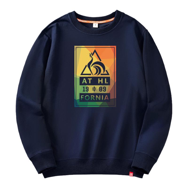 法式公鸡纯棉卫衣男外套秋季薄款