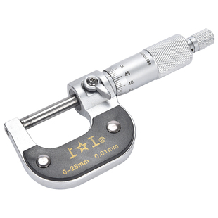上工外径千分尺0-25-50-75-100mm分厘卡高精度卡尺螺旋测微器丝卡
