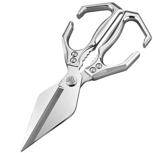 德国家用大头剪刀厨房专用多功能强力鸡骨剪鸡鸭鹅骨头锋利大剪子