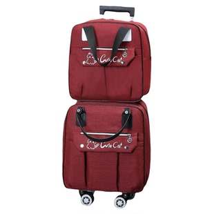 拉杆包旅行包拉杆拆卸背包万向轮防水短途旅行袋轮子可拆卸行李包