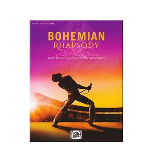 皇后乐队 波西米亚狂想曲 电影音乐 声乐吉他和钢琴 海伦德原版乐谱书 Queen Bohemian Rhapsody Music From Motion HL00286617