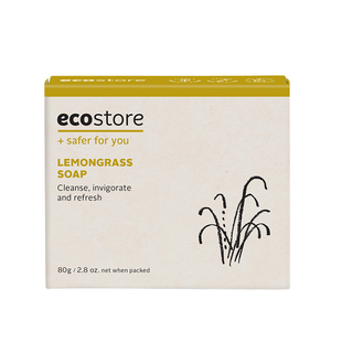 ecostore宜可诚新西兰进口柠檬草香皂控油洁面沐浴清洁亲肤皂80g