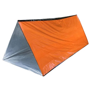 户外便携式应急避难帐篷三角帐保温抗寒防风防水户外应急帐篷