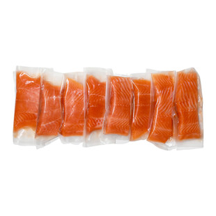 【直播/生冻】青海龙羊峡带皮虹鳟三文鱼块720g*2袋需烹饪熟食