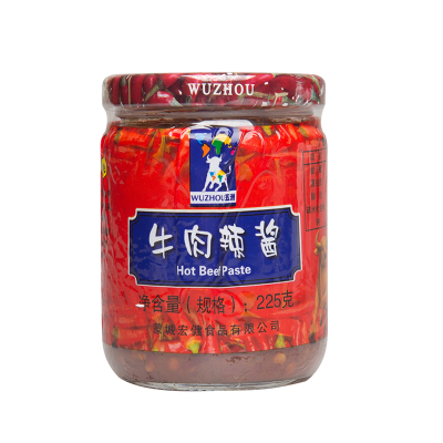 香辣安徽牛肉酱225g牛肉五洲