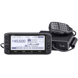 ICOM 艾可慕 ID-5100E双段双显数字车载对讲机升级款车载台