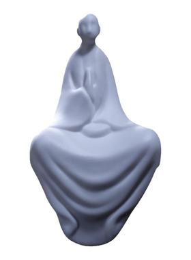 陶瓷新中式客厅无相摆件