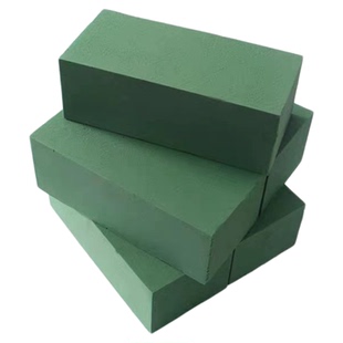 鲜花泥泡沫海绵保湿花束底座整箱鲜花花泥插花泥花泥块吸水鲜花泥