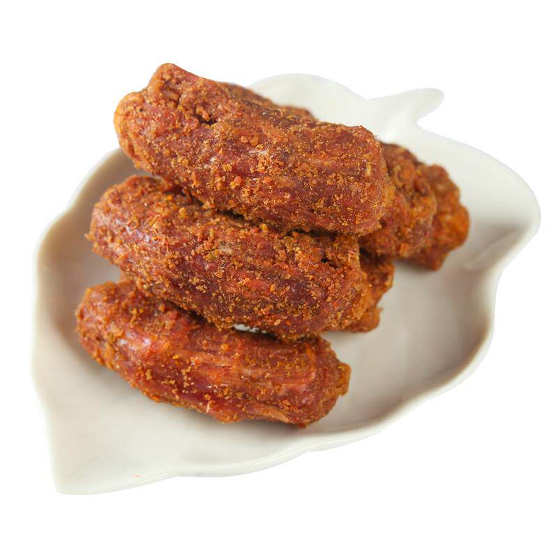 桃姨风干鸭脖卤味麻辣蛋黄特产手撕香酥脖子麻辣手工鸭货小吃零食
