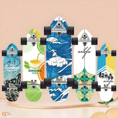 厂家直销陆地冲浪板滑板CX7桥板滑雪练习冲浪四轮模拟街刷专业