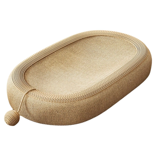 猫抓板剑麻耐磨不掉屑猫窝耐抓麻绳剑麻球一体大号磨爪器猫咪用品