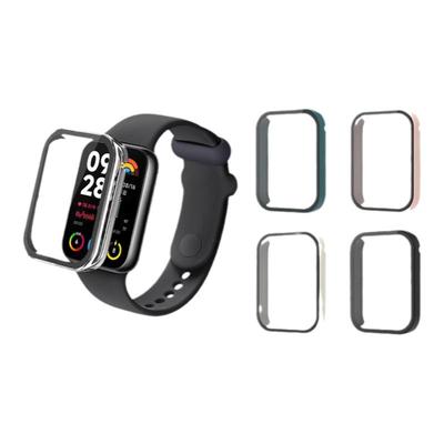 适用小米手环9pro保护壳小米手环9保护壳手环8por保护套xiaomi手环9por壳膜一体nfc版手表表壳手环7钢化膜贴
