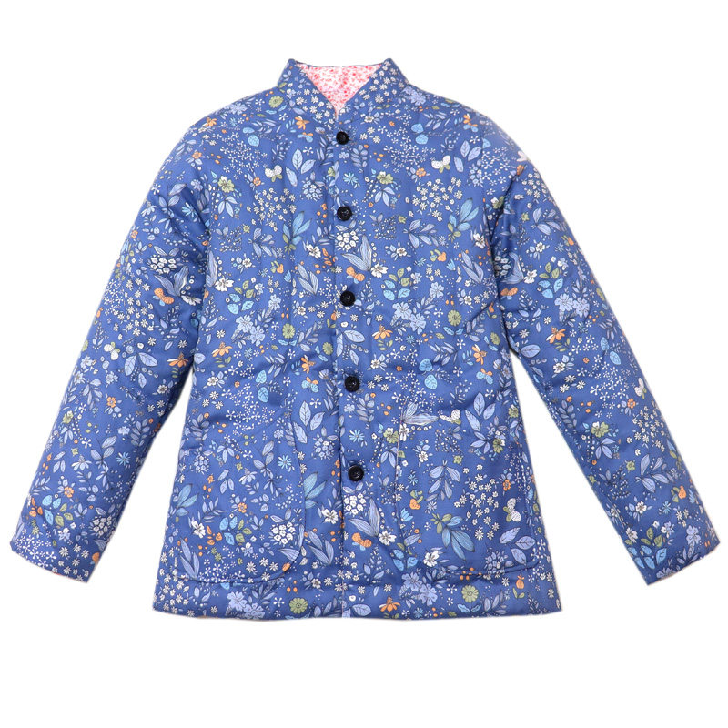纯手工棉花棉袄成人中老年家居外穿棉服女士冬季加厚保暖宽松棉衣