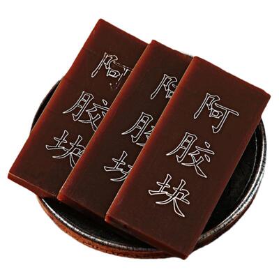 山东阿胶片驴皮阿胶块铁盒