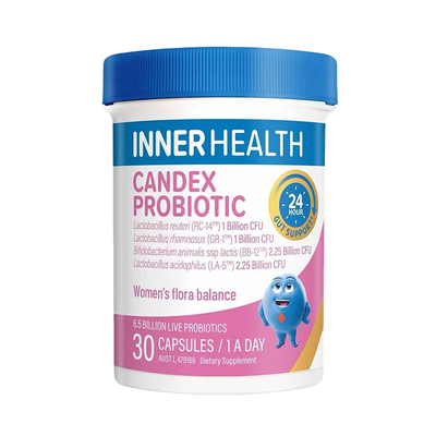 澳洲innerhealth花园清爽护理女生乳酸杆菌女性专用益生菌胶囊