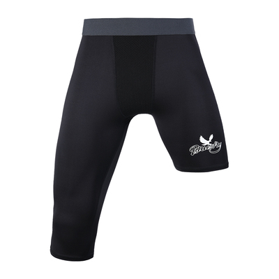 bluesfly篮球紧身裤男七分裤