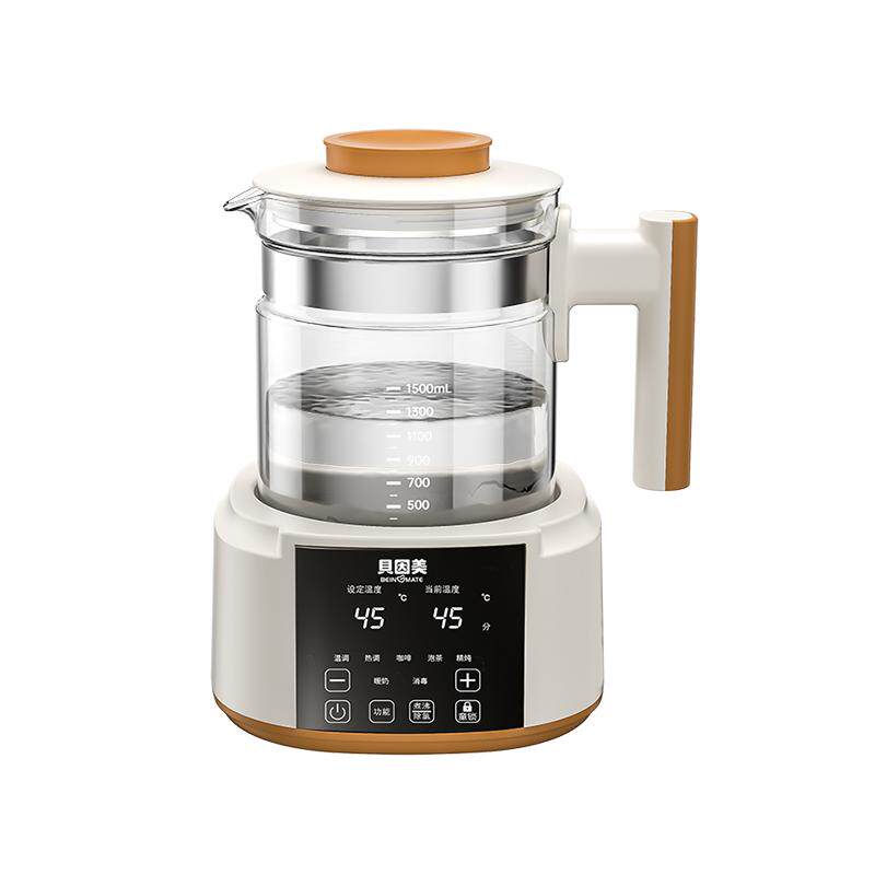 贝因美智能恒温调奶器婴儿专用电热水壶泡奶机冲奶粉烧水壶1.5L